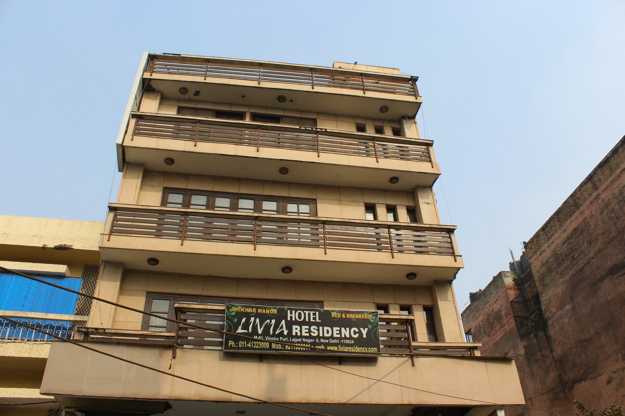 Hotel Livia Residency New Delhi Buitenkant foto